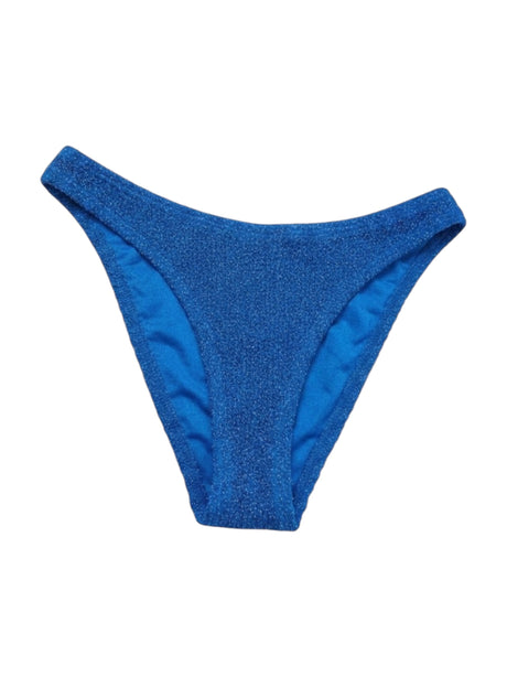 Image for Women's Textured Glitter Bikini Bottom,Navy Blue