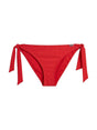 Image for Women's Plain Solid Bikini Bottom,Red
