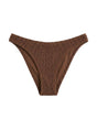 Image for Women's Textured Bikini Bottom,Brown