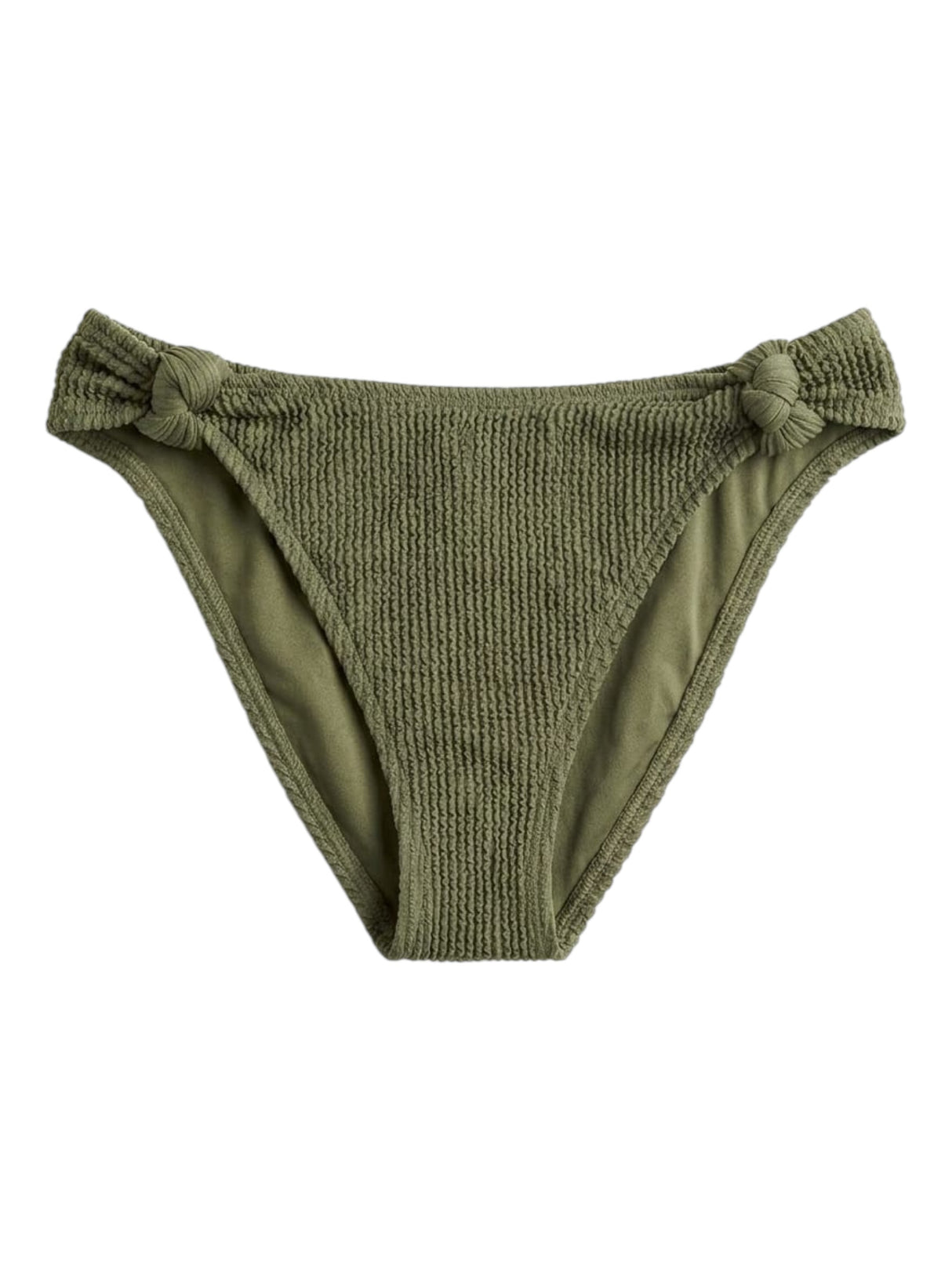 Image for Women's Textured Bikini Bottom,Dark Olive