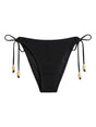 Image for Women's Textured Bikini Bottom,Black