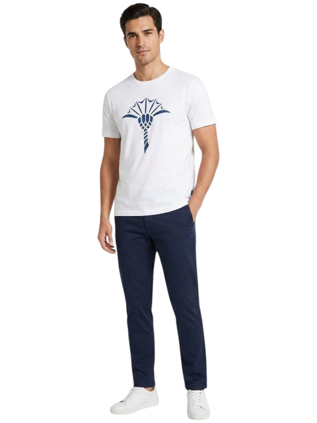 Image for Men's Printed Top,White