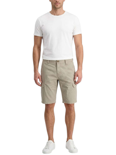 Image for Men's Plain Solid Cargo Short,Light Olive