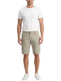 Image for Men's Plain Solid Cargo Short,Light Olive