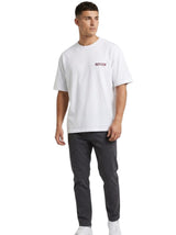 Image for Men's Brand Logo Printed Top,White