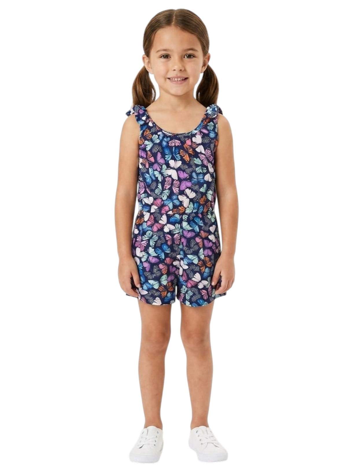 Image for Kids Girl's Printed Jumpsuit,Multi