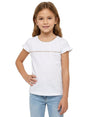 Image for Kids Girl's Printed Strass Top,White