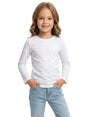 Image for Kids Girl's Plain Solid Top,White