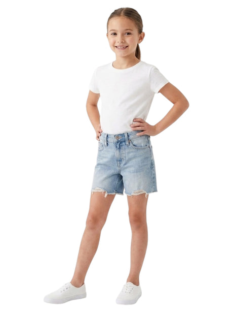 Image for Kids Girl's Plain Short,Blue