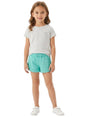 Image for Kids Girl's Plain Solid Short,Turquoise