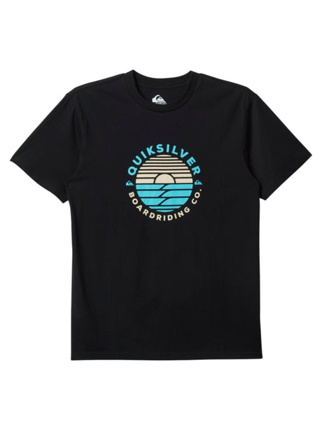 Image for Men's Brand Logo Printed Top,Black