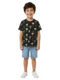 Image for Kids Boy's Printed Top,Black
