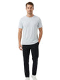Image for Men's Plain Solid Top,Light Blue