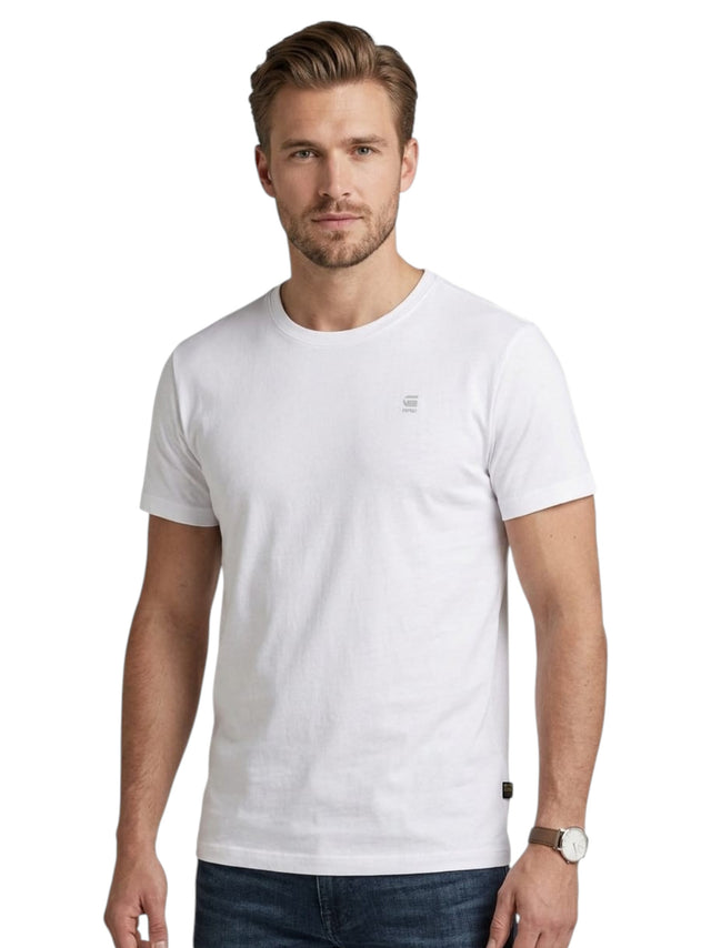 Image for Men's Plain Solid Top,White
