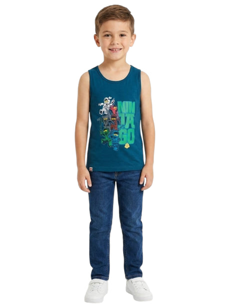 Image for Kids Boy's Printed Top,Navy