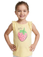 Image for Kids Girl's Printed Top,Yellow