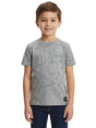 Image for Kids Boy's Printed Top,Grey