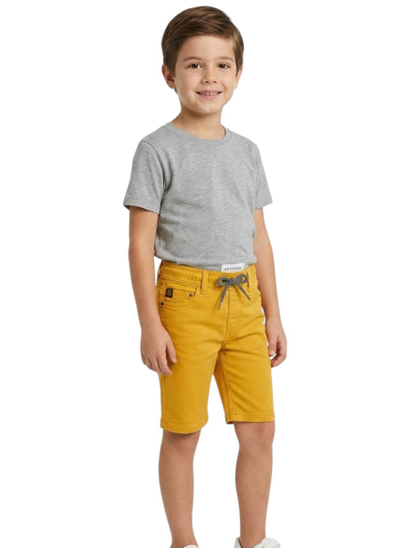 Image for Kids Boy's Plain Short,Mango
