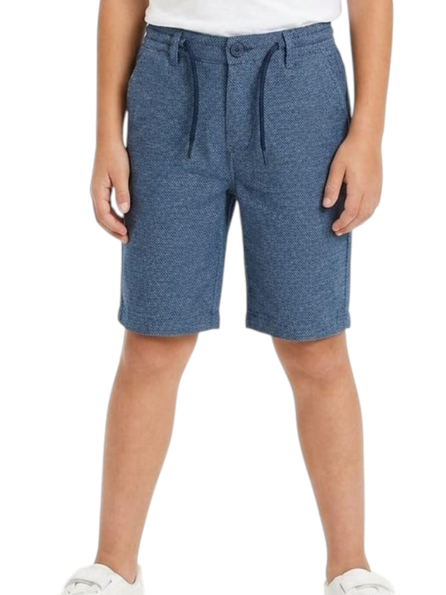 Image for Kids Boy's Textured Short,Navy