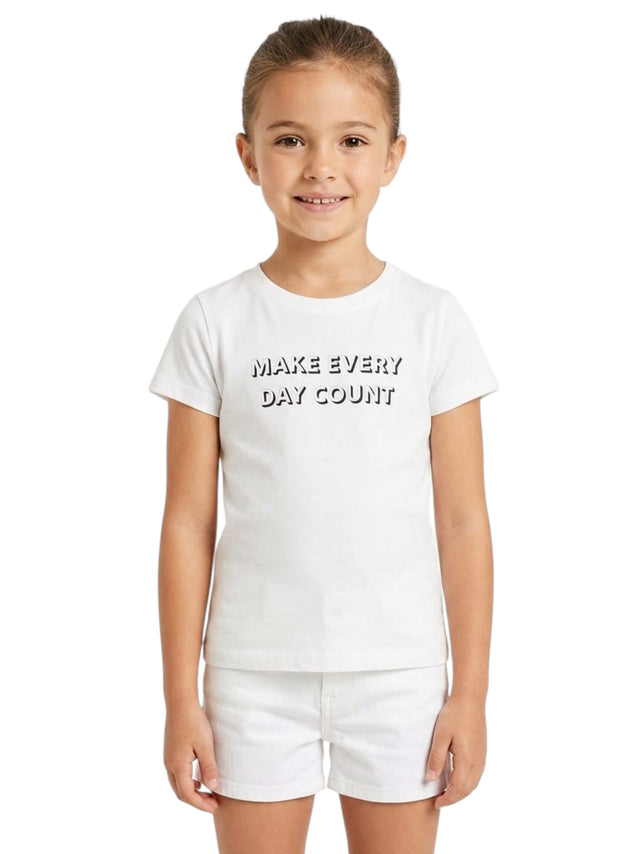Image for Kids Girl's Printed Top,White