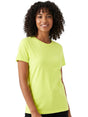 Image for Women's Plain Solid Top,Light Lime Green