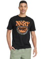 Image for Men's Brand Logo Printed Top,Black