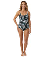 Image for Women's Floral Printed Tankini Top,Multi