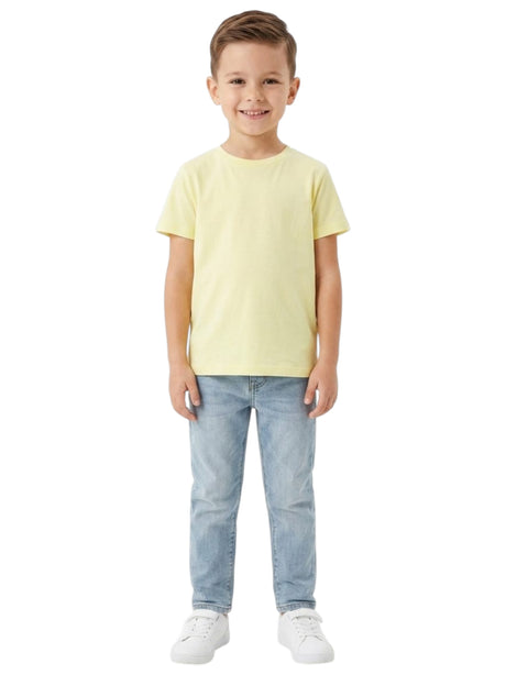 Image for Kids Boy's Plain Solid Top,Yellow