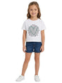 Image for Kids Girl's Printed Top,White