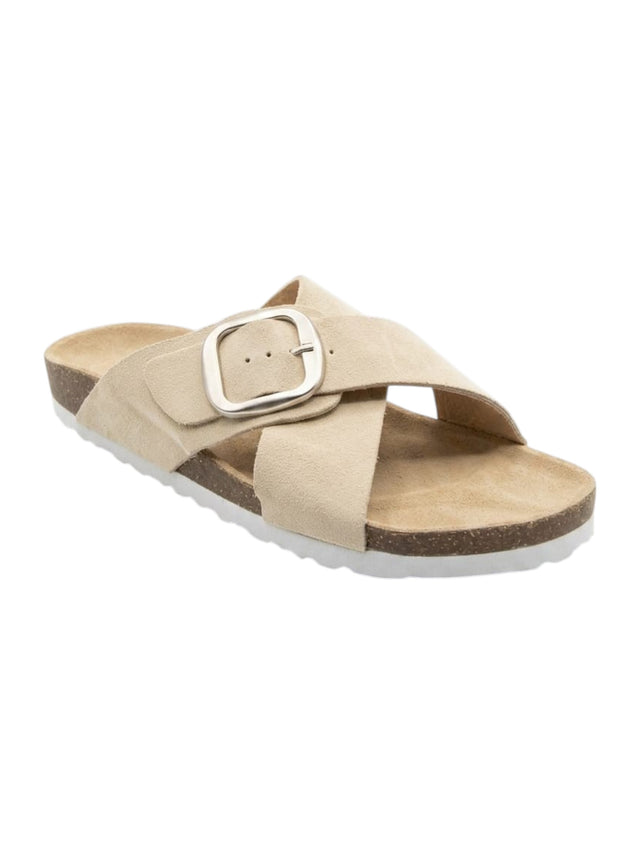 Image for Women's Ribbed Shoes,Light Beige