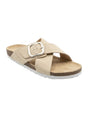Image for Women's Ribbed Shoes,Light Beige