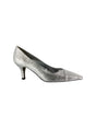 Image for Women's Glitter Heeled Shoes,Silver
