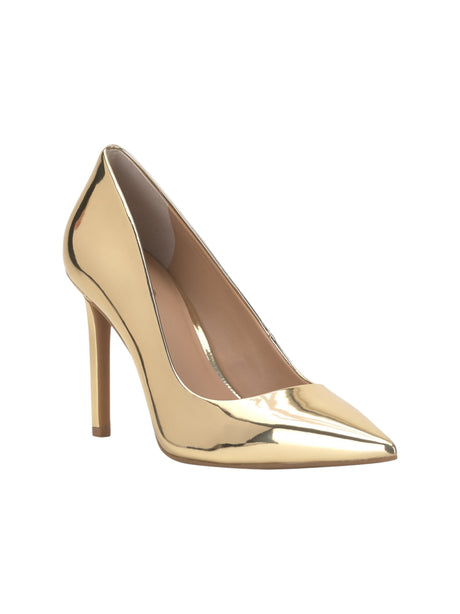 Image for Women's Glowey Heeled Shoes,Gold