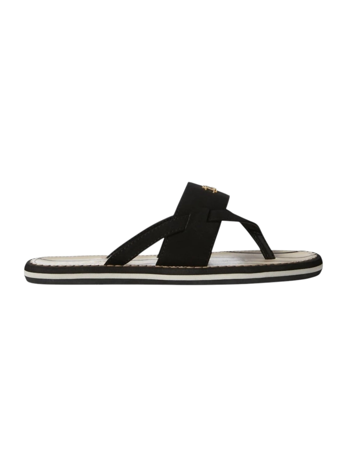 Image for Women's Ribbed Sandals,Black