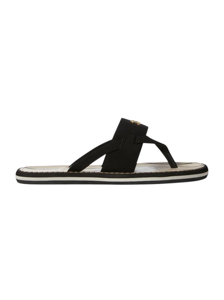 Image for Women's Ribbed Sandals,Black