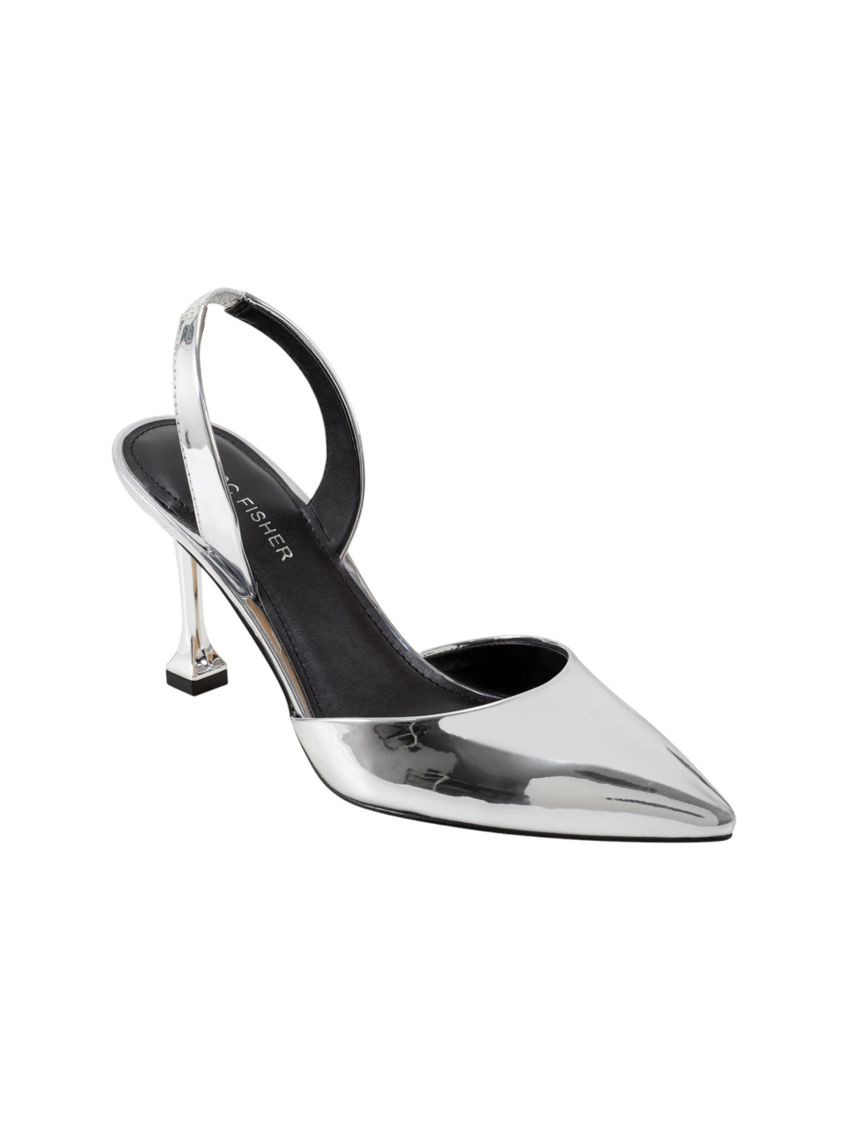 Image for Women's Glowey Heeled Shoes,Silver