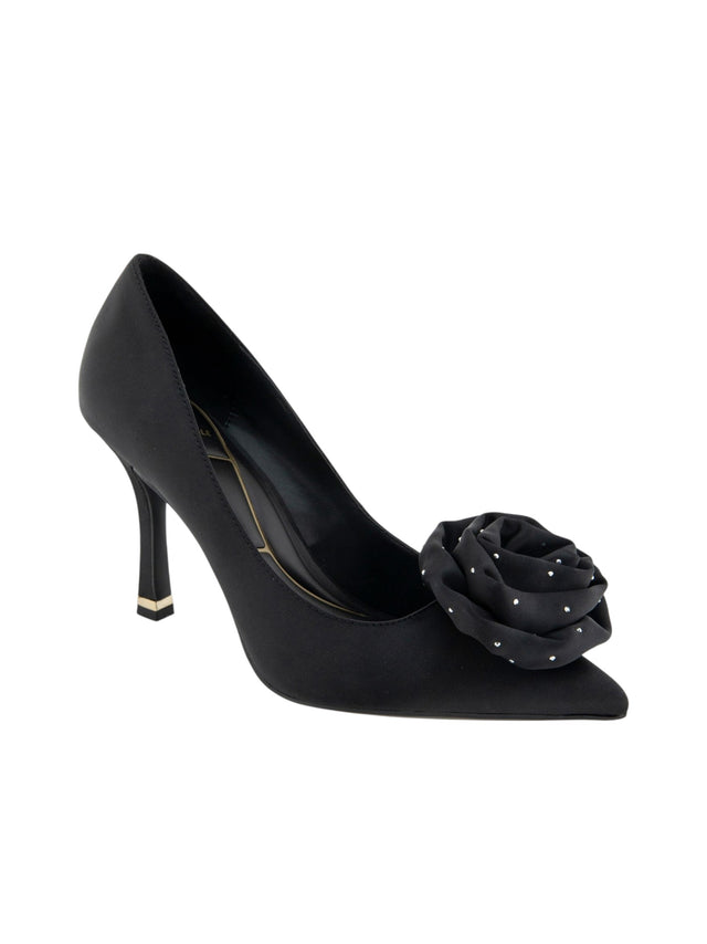 Image for Women's Floure Front Heeled Shoes,Black