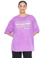Image for Women's Prinetd Top,Dark Purple