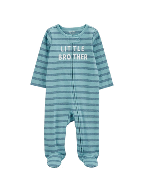 Image for Kids Boy's Stripped Jumosuit,Dusty Aqua