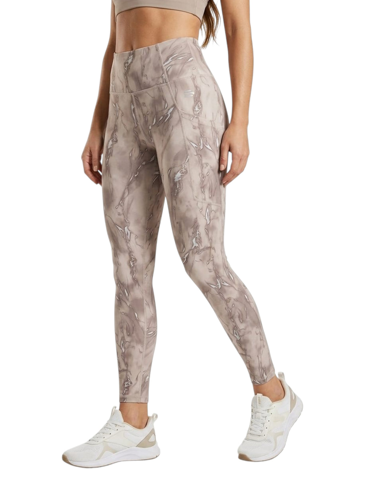 Image for Women's Printed Legging,Beige