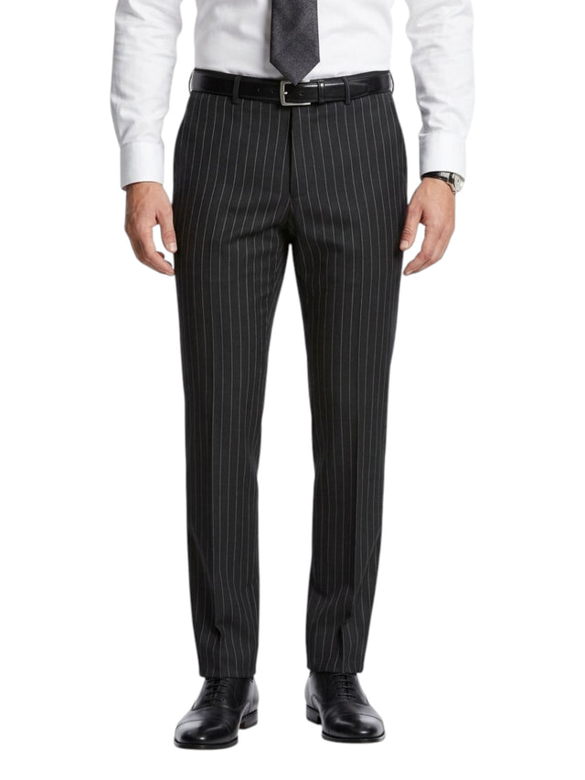 Image for Men's Striped Classic Pant,Black