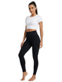 Image for Women's Plain Solid Legging,Black