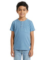 Image for Kids Boy's Plain Solid Top,Dusty Blue
