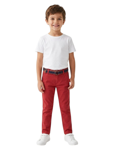 Image for Kids Boy's Plain Solid Pant,Red