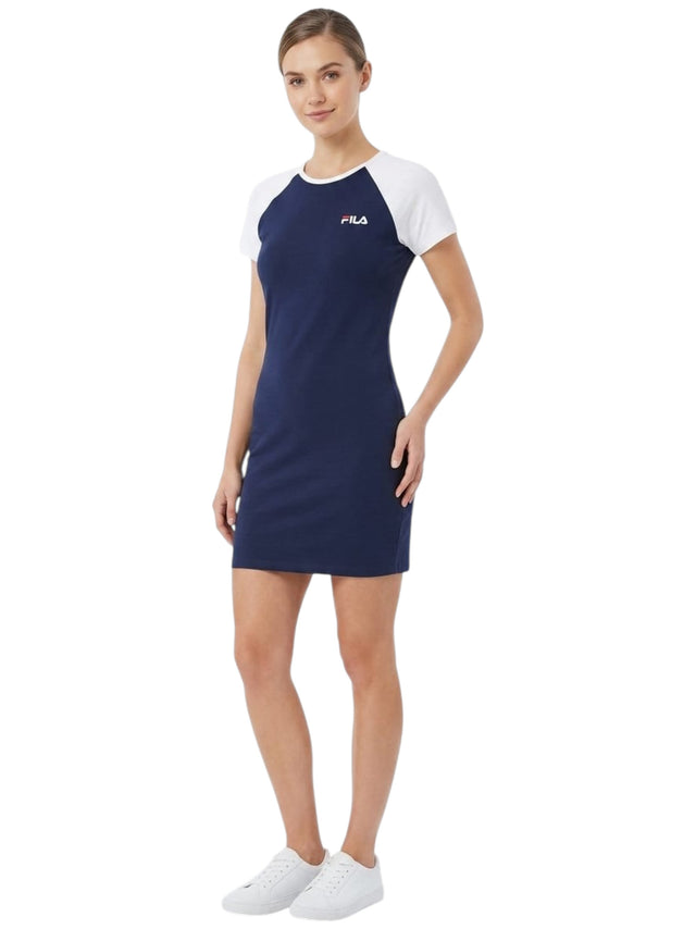 Image for Women's Colorblocked Dress,Navy