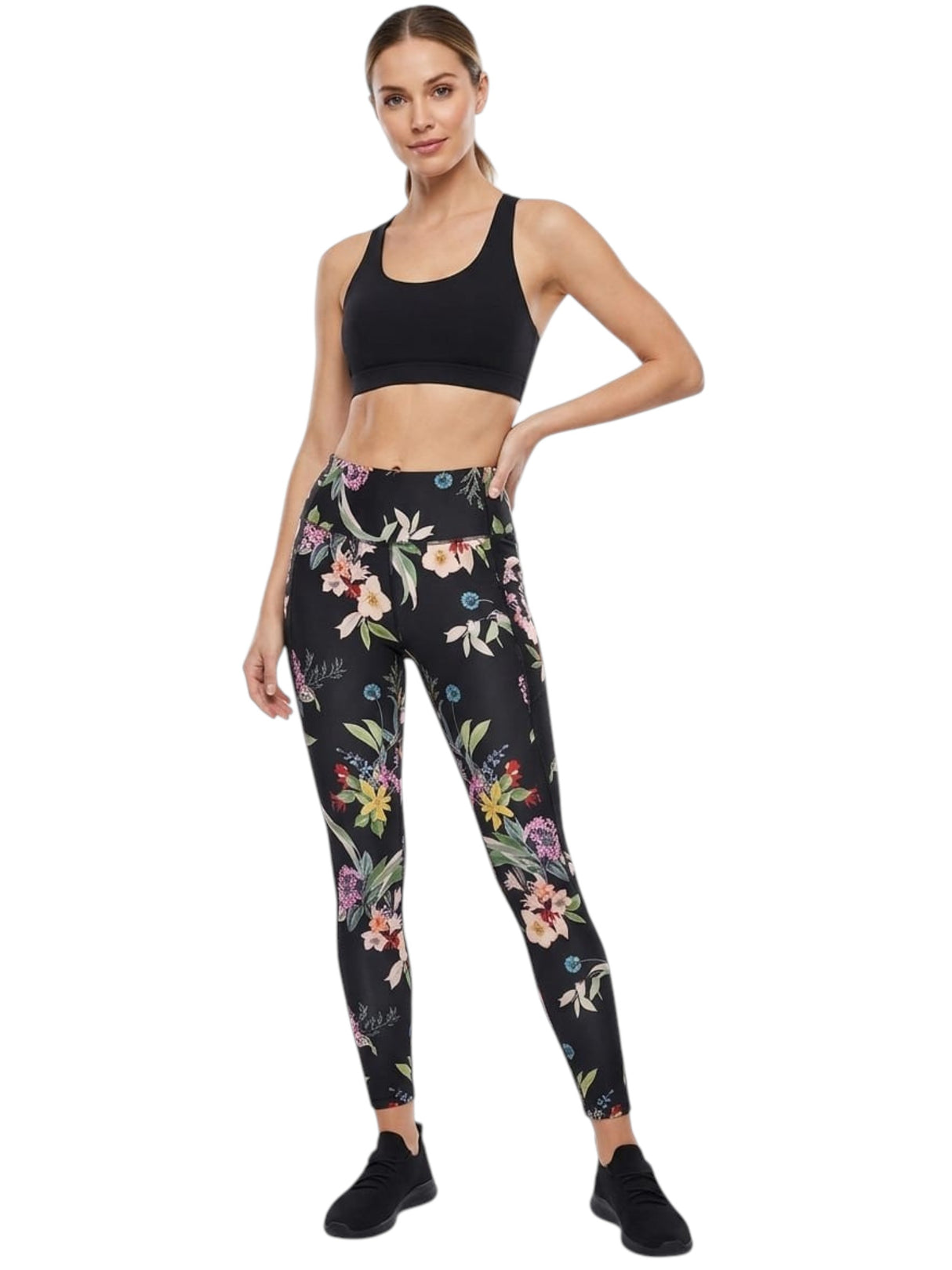 Image for Women's Floral Printed Legging,Multi