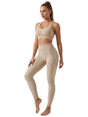 Image for Women's Textured Legging,Dark Beige