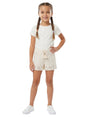 Image for Kids Girl's Kintted Short,Beige