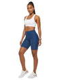 Image for Women's Textured Short Legging,Navy Blue