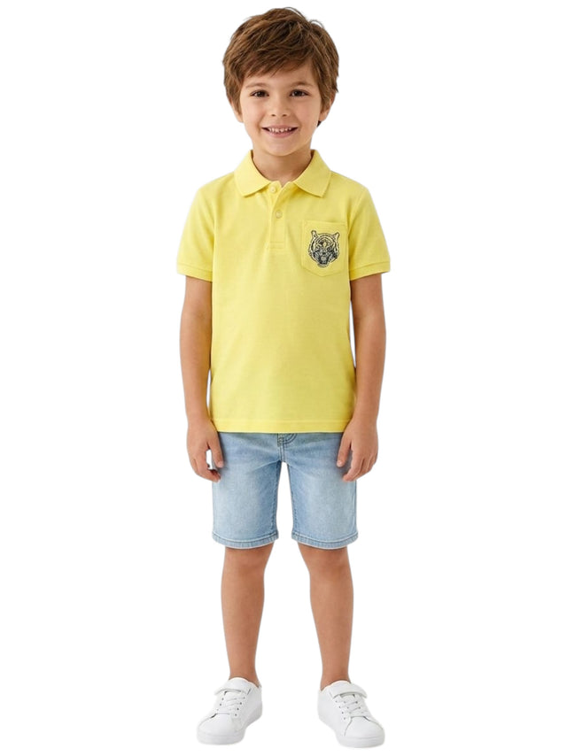 Image for Kids Boy's Printed Top,Yellow